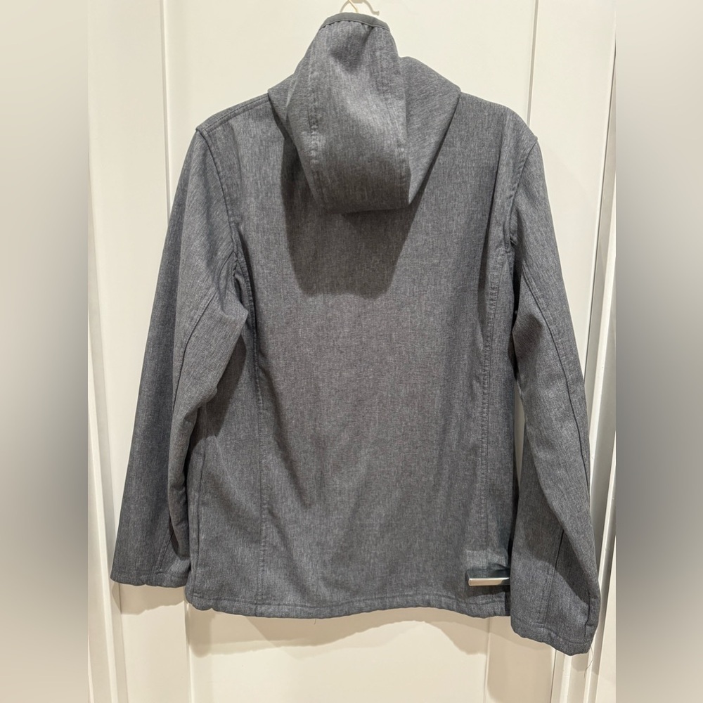 Women’s Avalanche Faux Fur lined jacket with hood.  Size large L coat skiing D - Picture 6 of 8